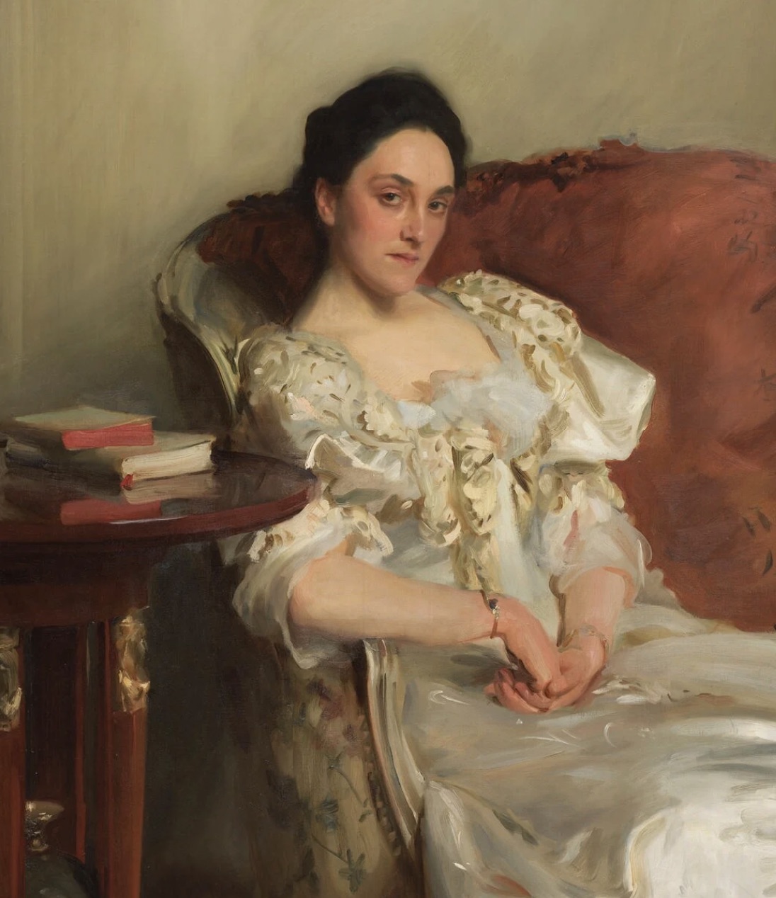 Hon Henrietta Franklin (née Montagu) - John Singer Sargent